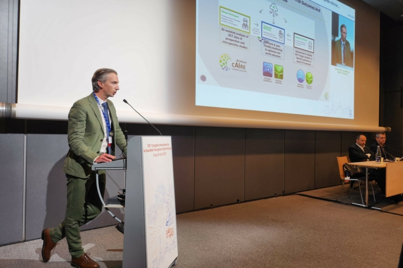 The RetInSight Fluid Monitor at the 2023 SFO congress 